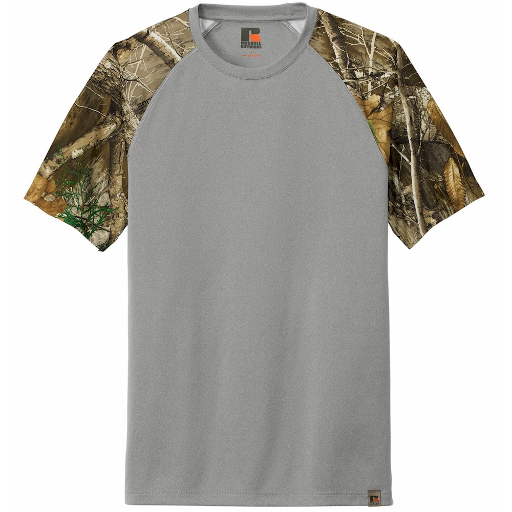 Russell Outdoors Realtree Colorblock Tee